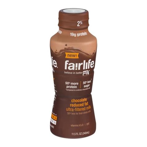 Fairlife Reduced Fat 2 Ultra Filtered Milk Chocolate Hy Vee Aisles