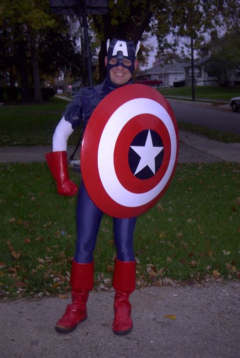 Captain America Halloween Costume 7 Steps With Pictures