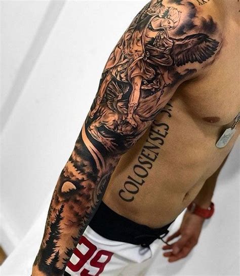 Amazing Half Sleeve Tattoos For Men Tattoos For Guys Half Sleeve Tattoos For Guys Tattoo