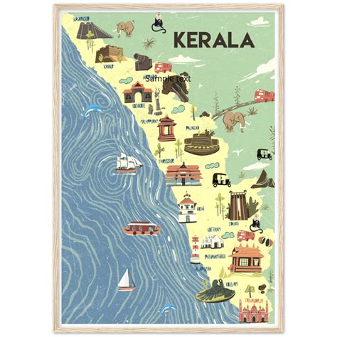 Kerala Districts Map Ii Planet Kerala