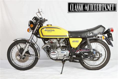 These products are manufactured with materials that are easily decomposable. Honda CB400/Four Road Test - Classic Motorbikes
