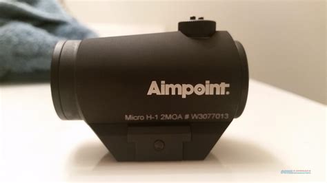 Aimpoint Micro H 1 2 Moa Red Dot Si For Sale At