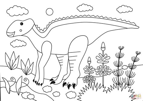 Розмальовка Рінорекс Розмальовки для дітей друк онлайн