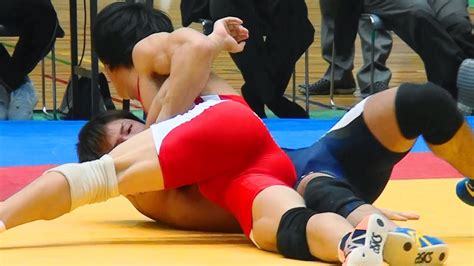 Wrestling Japan レスリング PIN Kyushu Kyoritsu vs Kinki YouTube