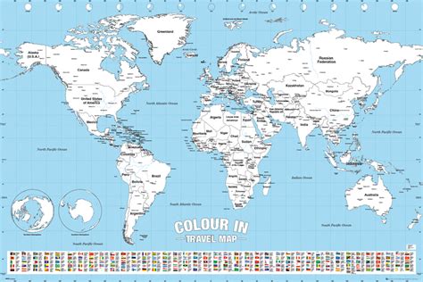 Grenzen weltkarte zum ausmalen mit landesgrenzen meine weltkarte weltkarte zum ausmalen wo man schon war. Weltkarte Poster zum Ausmalen - DIY Reise Plakat ...