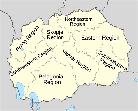 Know where is macedonia and location map of macedonia on the world map. Large regions map of Macedonia | Macedonia | Europe ...