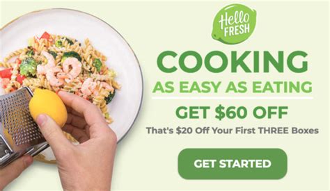 Hello Fresh Coupon Codes And Sales This Week