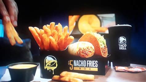 Taco Bell Nacho Fries 5 Box Commercial 2018 Youtube
