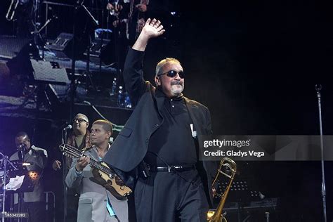 Willie Colon Performs On Fania All Stars Concert At Coliseo De Puerto