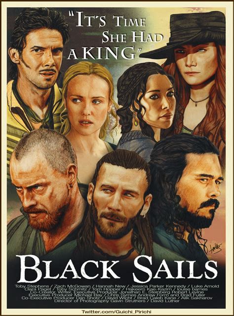 Black Sails Fan Art By Karlyillustration Black Sails Vane Black