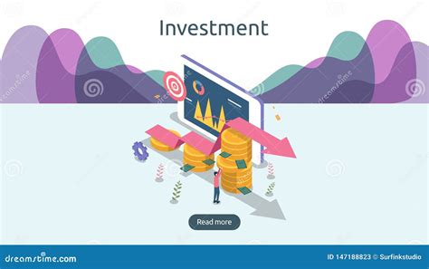 Management Or Return On Investment Concept Online Business Strategic