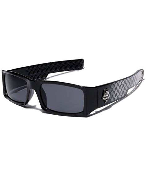 Men S Original Gangsta Shades Rectangle Sunglasses With Color Mirror Rectangle Sunglasses