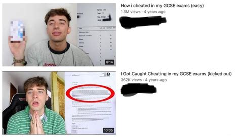 How I Cheated In My GCSE Exams Easy 1 3M Views 4 Years Ago I Got