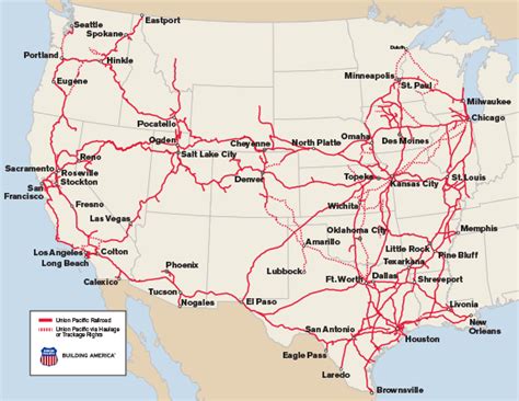 Union Pacific Track Map Silva Dulcinea