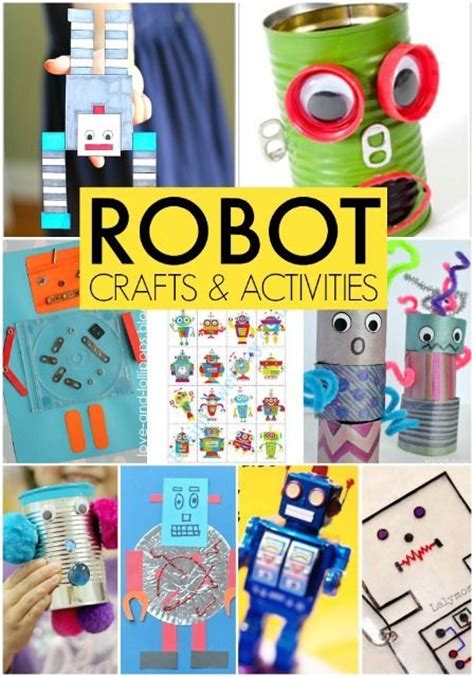25 Robot Crafts And Activities For Kids Useful Diy And Craft Ideas