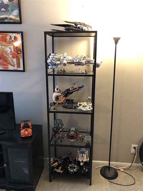 Finally Got A Display Case To Class Up My Lego Star Wars Collection Lego