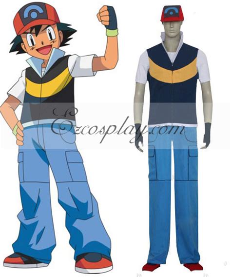 Pokemon Ash Ketchum Cosplay Costume Style C Ubicaciondepersonascdmx