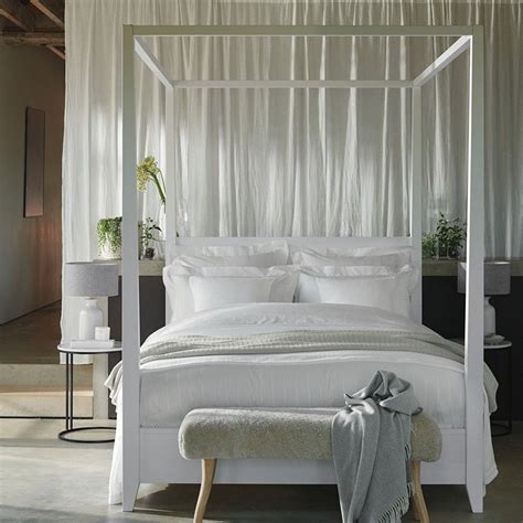 Pimlico Four Poster Bed Beds The White Company In 2020 Bed Linens