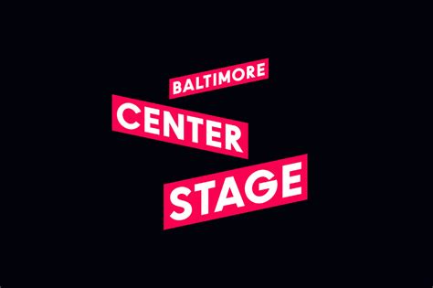 Baltimore Center Stage — Pentagram Grafik