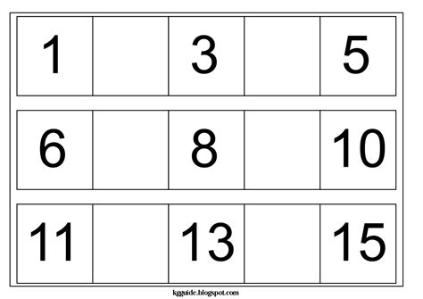 Kindergarten Worksheet Missing Numbers Kindergarten Worksheet Guide