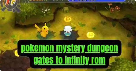 Pokemon Mystery Dungeon Gates To Infinity Rom