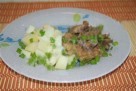 Куриные желудки тушеные рецепт – Русская кухня: Основные блюда. «Еда» Картинка - Куриные желудки тушеные рецепт – Русская кухня: Основные блюда. «Еда»