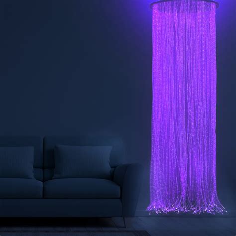 Fibre Optic Ceiling Curtain 150 Individual Fibres And 16w Light Source