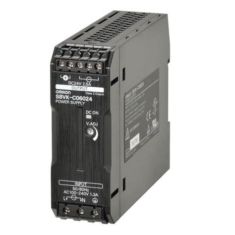 Omron Switching Power Supply 24dc 25a 60w Lite S8vkc06024