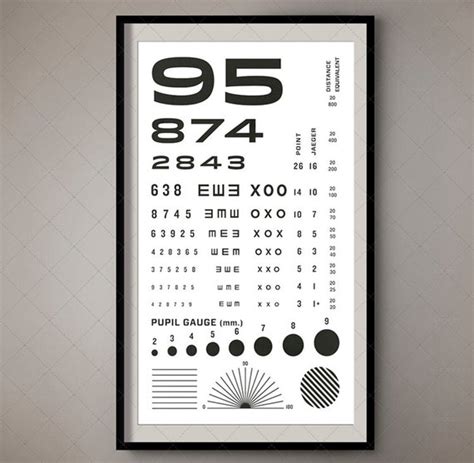 Free Printable Jaeger Eye Chart Printable Templates