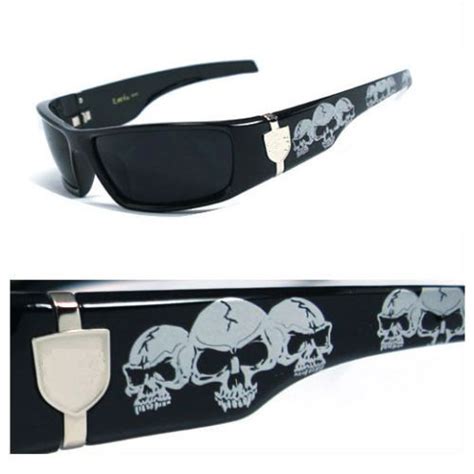 2pcs Skull Headlight Cover For Cars Sunglasses Black Skulls Oakley Sunglasses