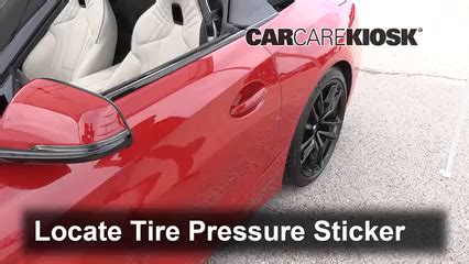 Tire Pressure For Bmw Z Sdrive I L Cyl Turbo