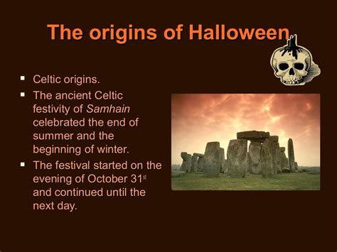 The Origins Of Halloween