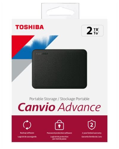 Toshiba Canvio Advance Tb Portable Storage Ct Ralphs