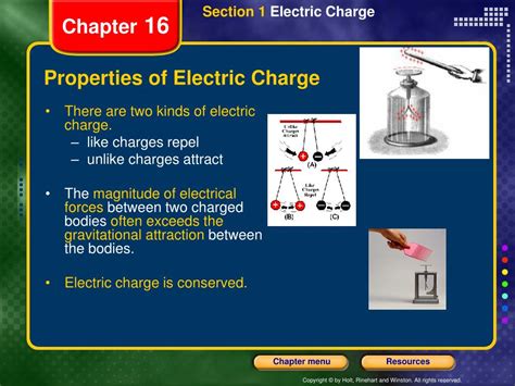 Ppt Chapter 16 Electric Forces And Fields Powerpoint Presentation