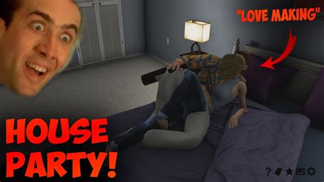 The Pains Of Sexual Conquest House Party Gameplay Getting Beat Up Trying Quests House