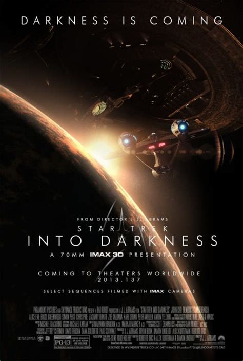 Star Trek Into Darkness One Sheets Anton Posterspy