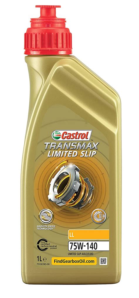 Castrol 1543C9 Syntrax Limited Slip 75W 140 Differential Oil