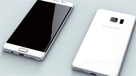 Samsung Galaxy Note 6 Edgein Ilk Görüntüsü