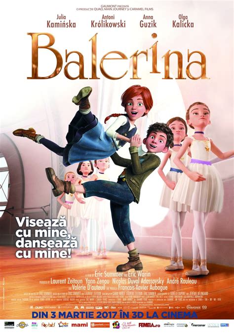 Intra chiar acum si vezi ultimele filme aparute! Balerina (2016) dublat in romana | Desene Animate Online ...