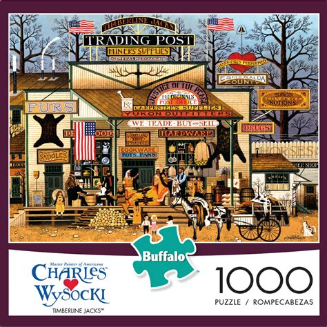 Buffalo Games Charles Wysocki Timberline Jacks 1000 Piece Jigsaw