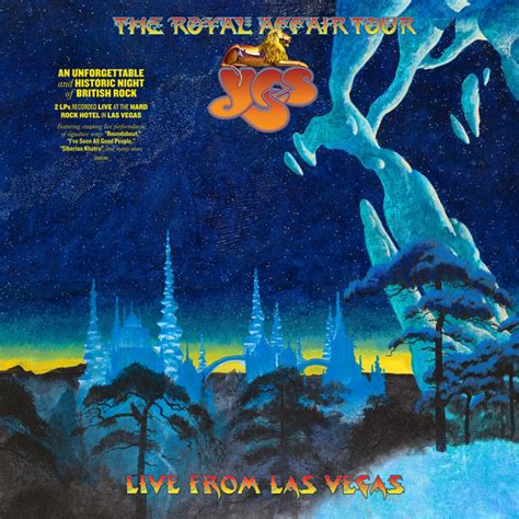 Yes Royal Affair Tour Live In Las Vegas Lp 2vinyl 15000 Lei Rock Shop