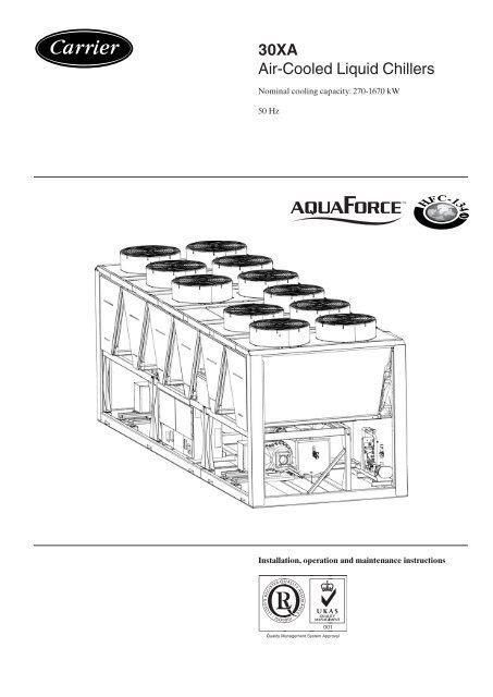 Carrier Xa Chiller Catalogue