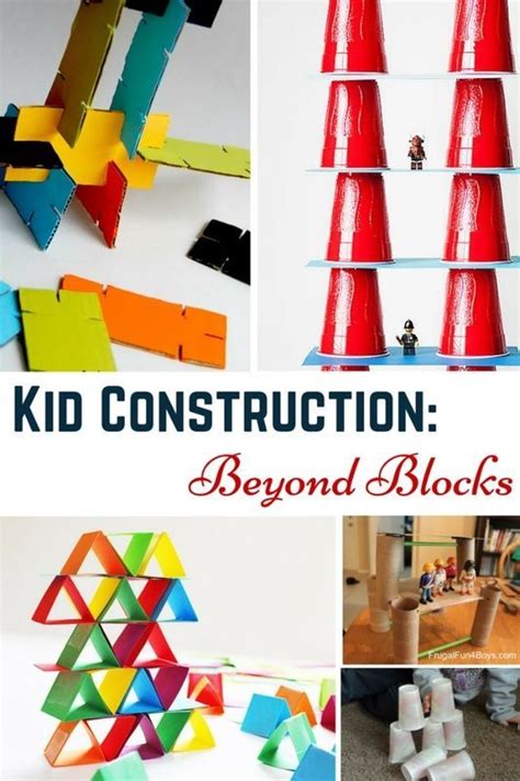 I am wanting to do some kind of team building. Building ideas for kids with things you already have in ...