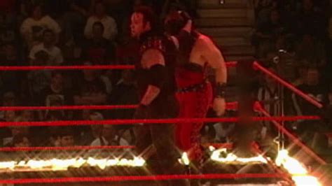 The Undertaker Vs Kane Inferno Match Raw February Wwe