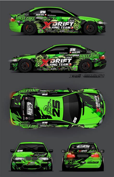 Livery Graphics Car Sticker Design Racing Car Design