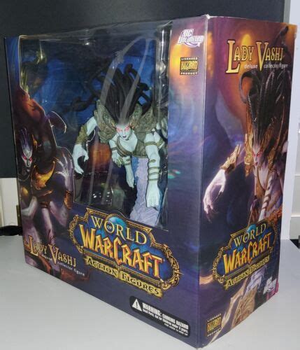 dc unlimited world of warcraft lady vashj deluxe collector figure ebay