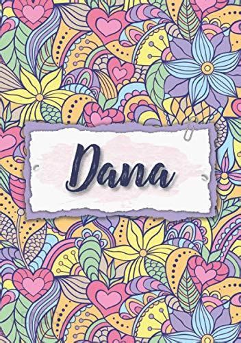 Dana Notizbuch A5 Personalisierter Vorname Dana