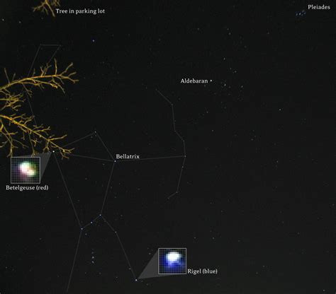Orion Constellation With Star Labels Stellar Neophyte Astronomy Blog