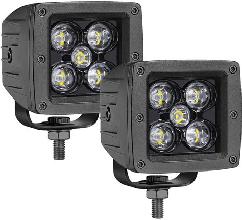 Offroadtown Led Cubes 2pcs 3 Inch 100w Led Pods Square Driving Light