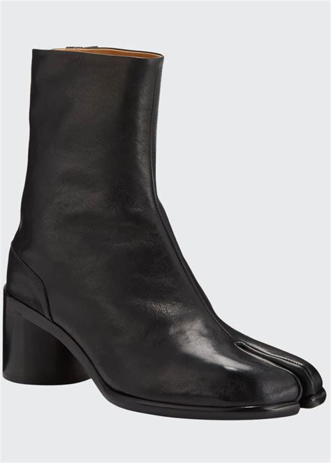 Maison Margiela Mens Tabi Split Toe Leather Ankle Boots Bergdorf Goodman